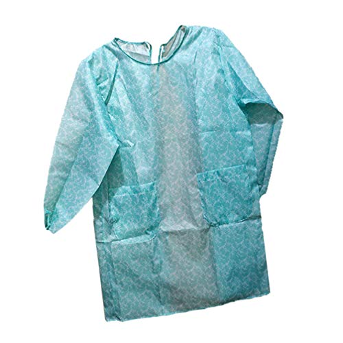 EXCEART Waterproof Apron with Sleeves for Women Long Sleeve Cooking and Housework Aprons Durable Kitchen Smock for Home Restaurants and Gardening Easy to Wear Full Coverage Overclothes - Image 3