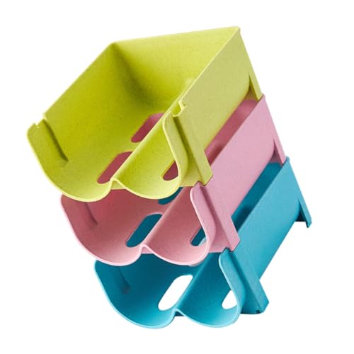 OFFSCH Refrigerator Storage Pot Stackable Crisper Kitchen Gadget Beer Can Storage Box