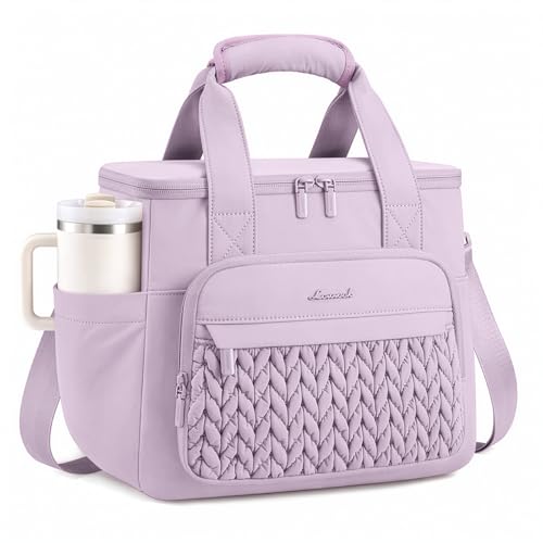 LOVEVOOK Lunch Box for Women, Insulated Adult Lunch Bag Women Cooler Tote