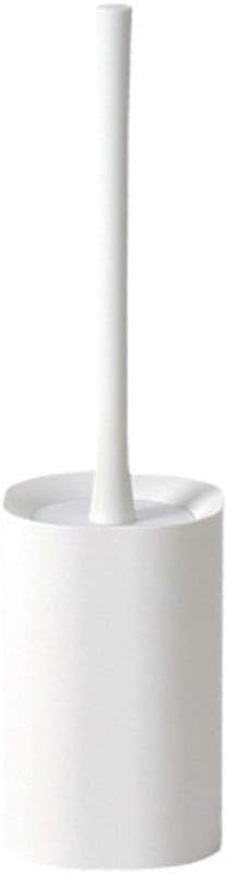 Toilet Brush Long Handle Wall-Mounted Toilet Brush Holder Toilet Brush Dead Corner Cleaning Toilet Brush Pure White Bathroom Toilet Brush Set Deep Cleaning (Color : 1)