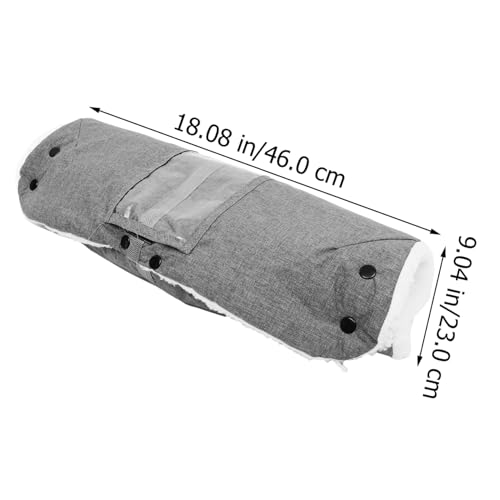 ibasenice Luvas De Inverno À Prova De Vento Para Carrinho De Bebê Luvas De Inverno Para Carrinho De