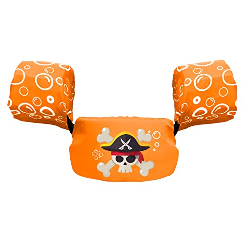 Colete Boia Flutuador Infantil Criança Natação Piscina Mar Pirata Jack