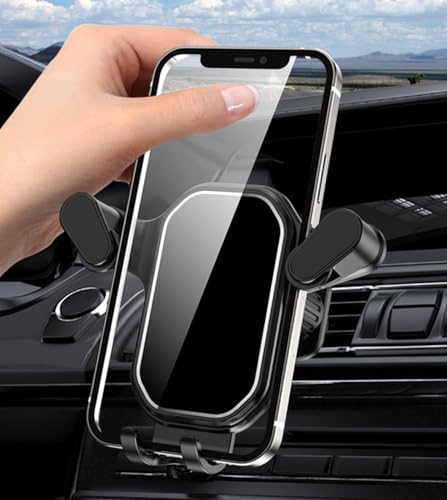 JXBCGAL Car Phone Holder, Car Phone Holder for Car Air Inlet, Compatible with Smartphones such as iPhone16/15/14/13/12 and Compatible with All Smartphone Models