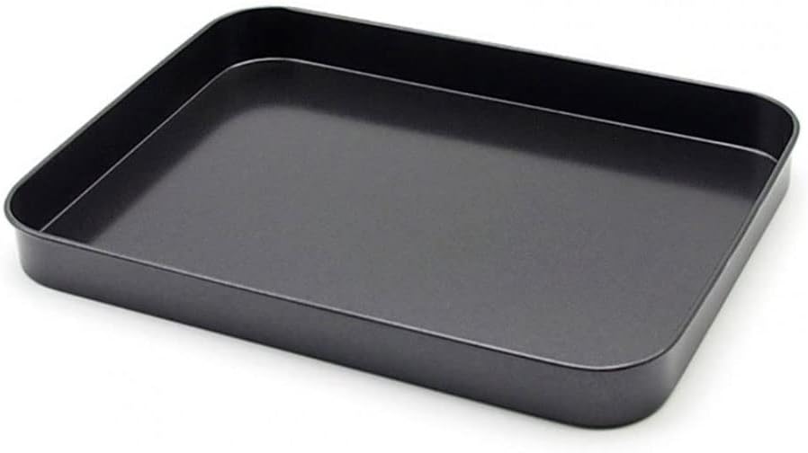 TEMKIN Roasted Tray Non- stick High Carbon Steel Rectangular Carbon Steel Bread Baking Tray, Baking Tart Pie Bread Tool Disc