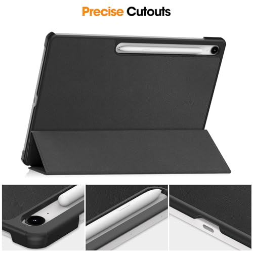 Étui Samsung Galaxy Tab S10 FE+ X620 coque polycarbonate rigide noir
