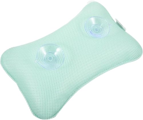 家庭用入浴枕 しなやかなバスタブピロー バスタブヘッドピロー 浴槽用バスアクセサリー スパ用クッション 吸盤枕 バスタブ枕 バスタブヘッドレストピロー ポリエステルモノフィラメント