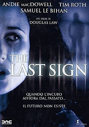 La última señal Blu-ray versión italiana película de suspense original