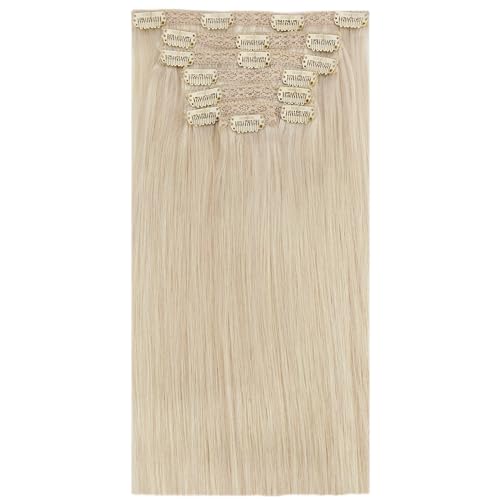 Moresoo 50cm Extension Capelli Clip 120g 7pcs