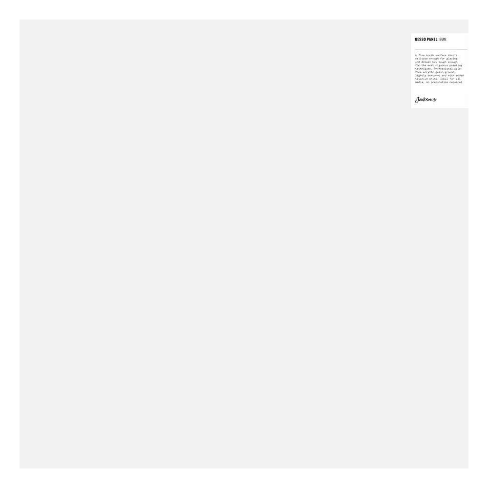 Jackson's White : 19Mm Gesso Cradled Painting Panel : 20X20in (Apx.51x51cm)