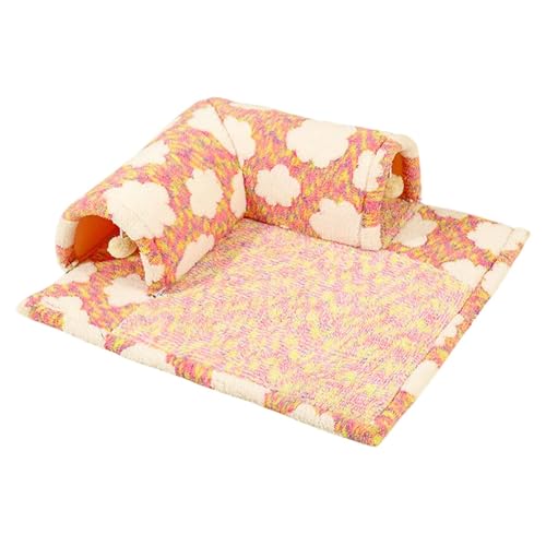Ｂｅｓｇａ Gato Túnel e Cama Cat Activity Center com bola de intercção Cat Activity Rug Interactive Play