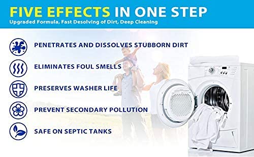 Antibacterial Washing Machine Cleaner (Pack of 6) 6