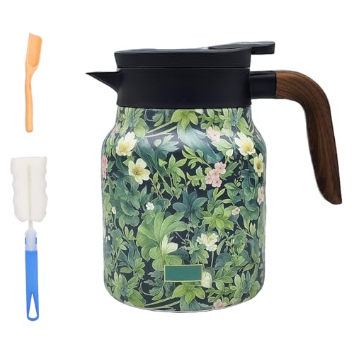 Tetera Con Estampado Floral - Tetera Empotrada, Acero Inoxidable De 35 Oz (#9, 1000 Ml)(#2,1000ml)