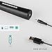SEAGO Sonic Rechargeable Electric Toothbrush for Kids and Adults,5 Modes with Smart Timer,USB Powered Travel Rechargeable Waterproof Sonic Toothbrush with 8 Soft Brush Heads SG958 (Black)