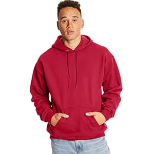 Hanes F170 heren Pullover Ultimate Heavyweight Fleece Hoodie (1-Pack)