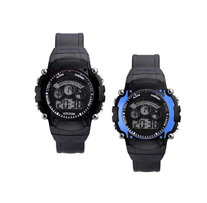 ADNOCK 7 Light Sports Watch Black & Blue Combo for Kids, Men and Boys 7 Light Watches Digital Watch - for Boys (B0BQRFZRSM) Amazon Price History, Amazon Price Tracker