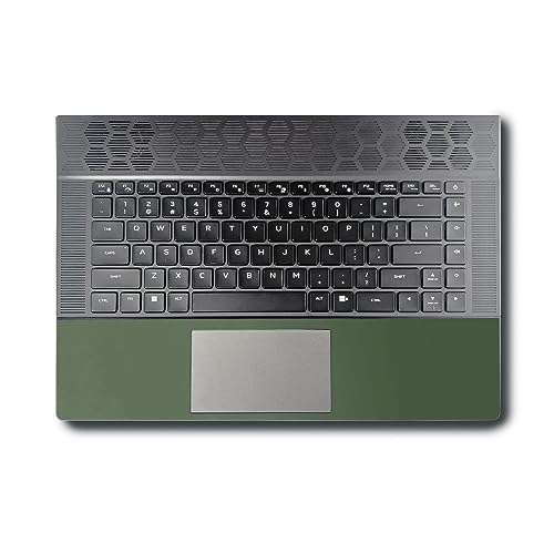 Image of MightySkins Skin Compatible with Alienware X16 R1 (2023) Full Wrap Kit - Solid Olive | Protective, Durable, and Unique Vinyl Decal wrap Cover | Easy to Apply & Change Styles | Made in The USA