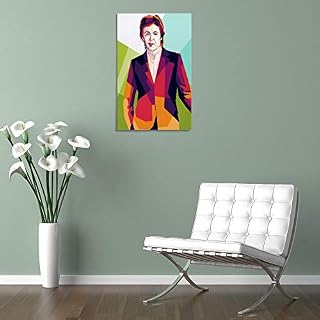 ASDYO Paul McCartney Poster décoratif sur toile Motif groupe de rock des Beatles 50 x 75 cm - Les Beatles, Paul McCartney, John Lennon, RIngo Starr, George Harrison ASDYO Paul McCartney Poster décoratif sur toile Motif groupe de rock des Beatles 50 x 75 cm – Image 5