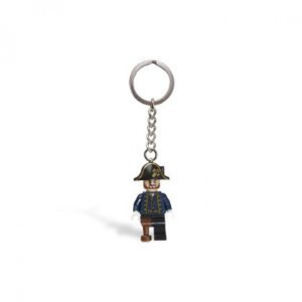 LEGO Pirates of the Caribbean Captain Hector Barbossa Key Chain 853189