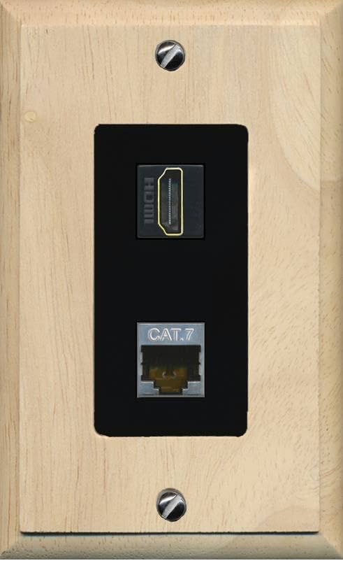 Miniatura 7 de RiteAV Placa de pared HDMI y Cat7 - 1 banda marrónmarrón