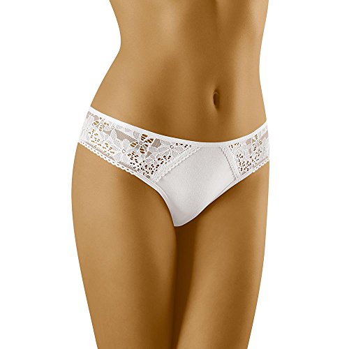 Wolbar Damen Slip WB213, Weiß,L
