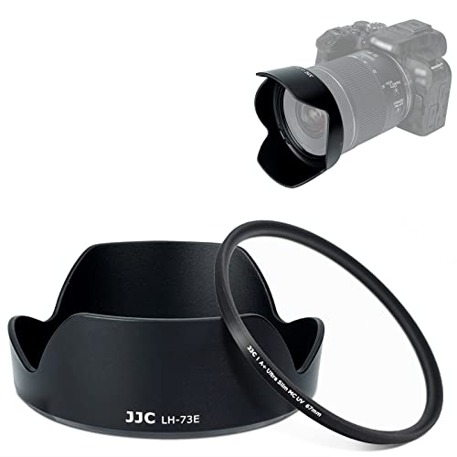 Amazon | JJC EW-73E 可逆式 レンズフード + 67mm UVフィルター セット