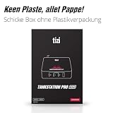 tizi stacja benzynowa Pro (142 W) – 3 x USB-C, 1 x USB-A, 3 porty USB-C PD (1 x 140 W i 2 x 65 W) 1 port USB-A (12 W) – zasilacz sieciowy 142 W z GAN Power Delivery, kompatybilny z Apple MacBook Pro,