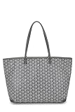 Goyard, Pre-loved Grey Goyardine Canvas Artois MM, Grey
