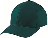 Flexfit ® Fullcap 6 Panel Baseballcap mit geschlossener Rueckseite und Elasthananteil in 13 Farben und 2 Groessen Dunkelgruen, S/M fuer 56/57 cm Kopfumfang