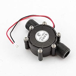 Nikou Wasser Turbine Generator, DC 12V Mini-Wasserstromgenerator Mikro Wasser Generator Wasserturbine Hydro Wasserauflade Werkzeug
