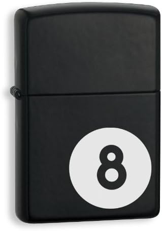 ZIPPO 8-Ball Licorice Zippo Lighter 8 Ball