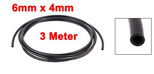 Tuyau Air Comprimé 6m PU Spirale 5x8mm Avec Connecteur 1/4 - Bleu Antidéflagrant