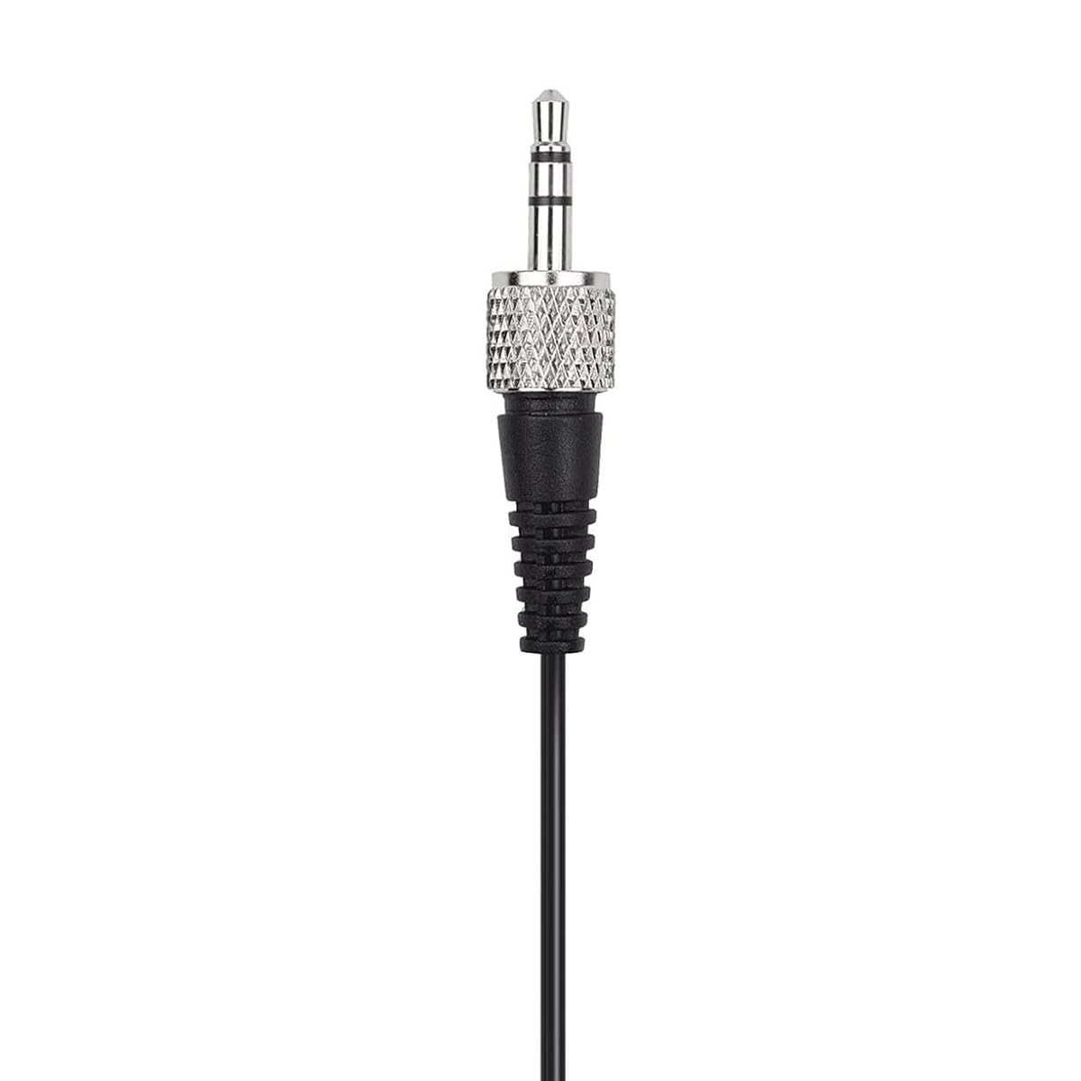 Ersatz-Headset-Mikrofon für Sennheiser SK 100 G4 Kabelloser Taschensender, Kondensator, unidirektionales Headset-Mikrofon, 3,5 mm Schraubverschluss, Schwarz