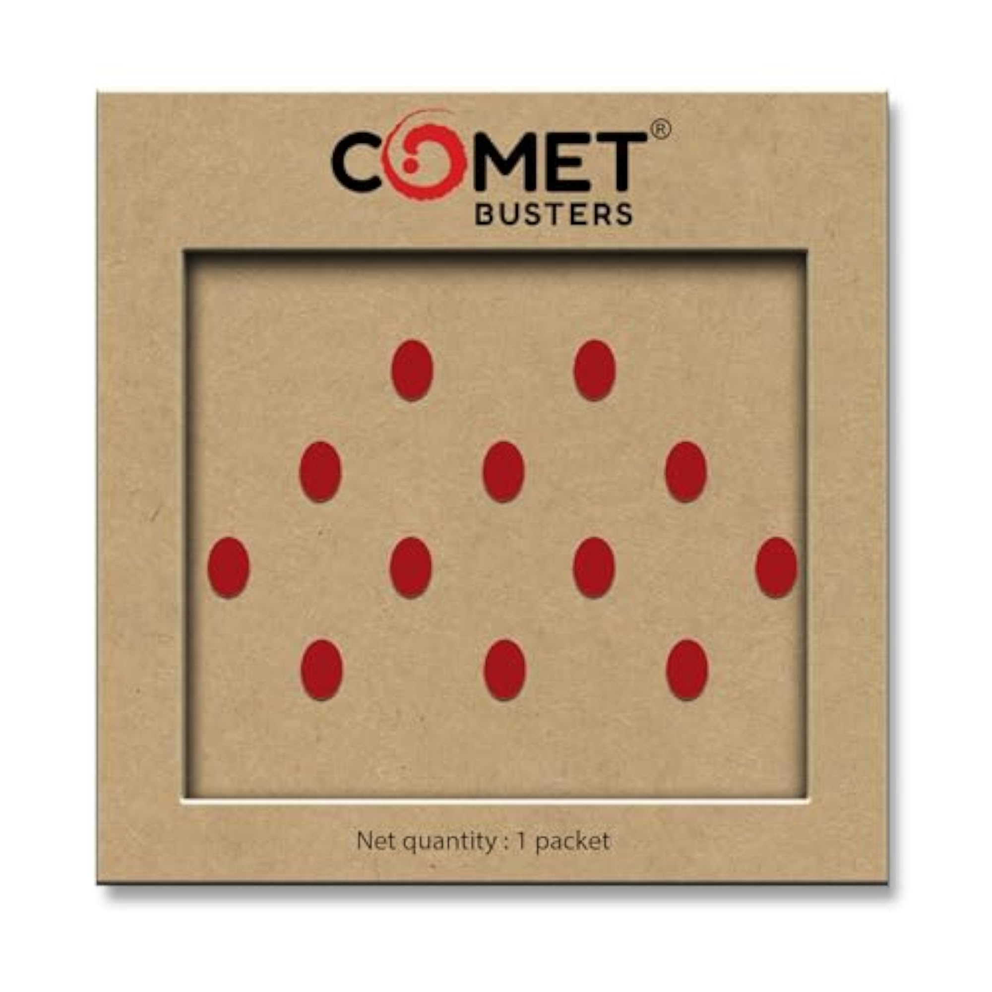 Oval Red Bindi (9mm) for Women