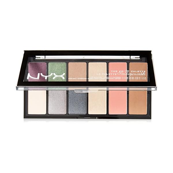 NYX PROFESSIONAL MAKEUP Go-to Palette, Bon Voyage, 0.54 Ounce