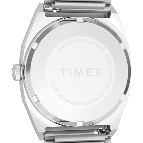 Image of TIMEX Square 34mm Pink Dial Mechanical Automatic Men Watch - TW2Y66800IK
