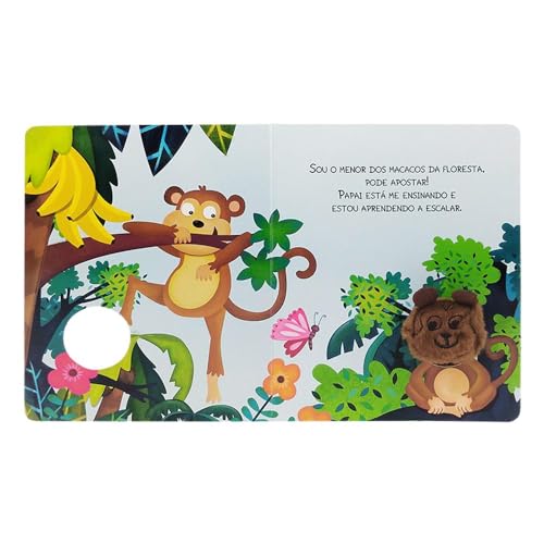 Dedinhos Agitados Livro-fantoche: Menor dos Macacos,O