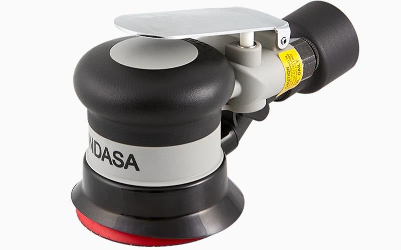 Indasa 3" Central Vacuum Ready DA Sander with 3/16" (5mm) Orbit (Model: 3DACVSAND)