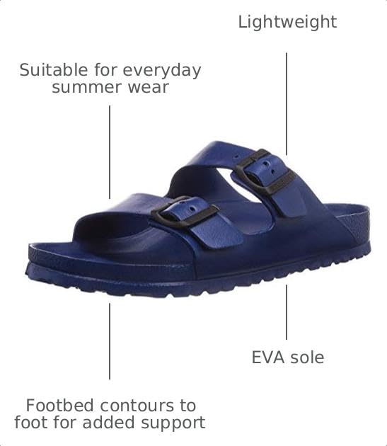 Image of Birkenstock Arizona Washed Metallic