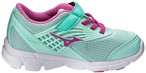Tênis Mizuno Dynasty PS 3, Meninas, Verde Água/Rosa, 29