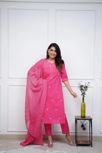 Image of FABNEX Kurta Set for Women | Women Kurti Pant Set (K-148-150)