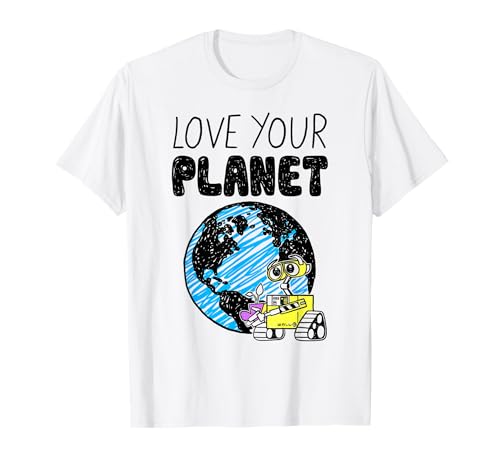 T-shirt Wall-E Disney Pixar pour homme et femme en coton bio