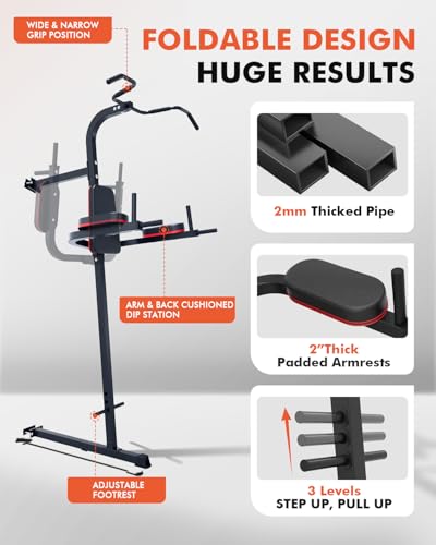 Image of Mikolo Home Gym, Workout Station with 152LBS Weight Stack, Multifunctional Home Gym Equipment, Exercise Equipment for Full Body Strength Training