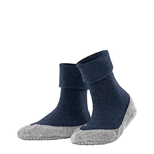 FALKE Damen Cosyshoe W HP Hausschuh-Socken, Blau (Marine Mel. 6794), 39-40 (UK 5.5-6.5 Ι US 8-9)