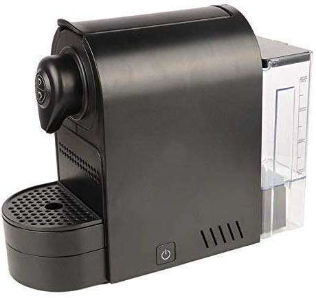 RWGOVLU Coffee Machine,Household Coffee Maker,Portable Black Capsule Coffee Machine,Espresso Coffee ...
