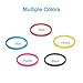 Mini Hair Bands Hair Ties, 1000PCS Small Size Multiple Color Elastic Hair Bands Ties for Women，Girls or Toddlers