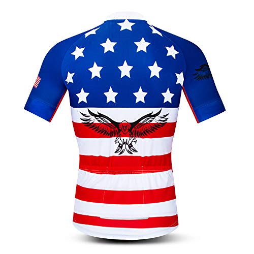 image for Weimostar Cycling Jersey Men Short Sleeve Bike Shirt Breathable Bicycl