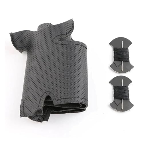 ハンドルカバー 車用 に適合する プリウス 2009-2015 に適合する アクア 2014 2015 車用ステアリングホイールカバー 車内アクセサリー(黒)