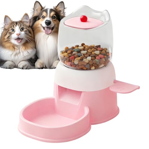 Dispenseur de croquettes design moderne 2L pour intérieur et extérieur
