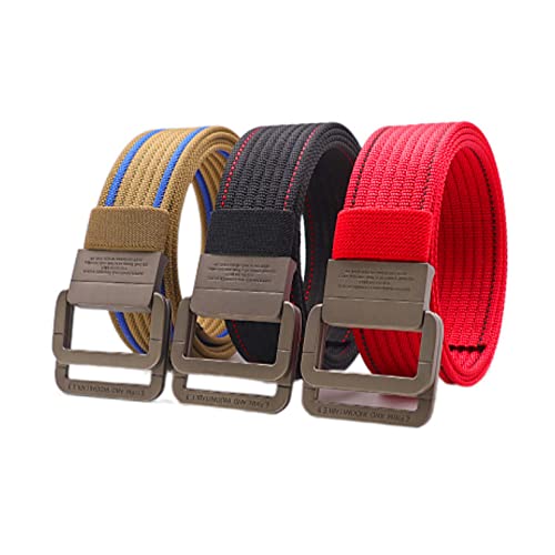 Cintos Táticos De Nylon De Nylon Masculino Com Correia Esportiva Ao Ar Livre Com Fivela De Anel De