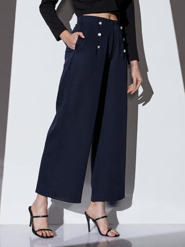 Image of Globus Women Trouser (8909389033390 Navy 30)